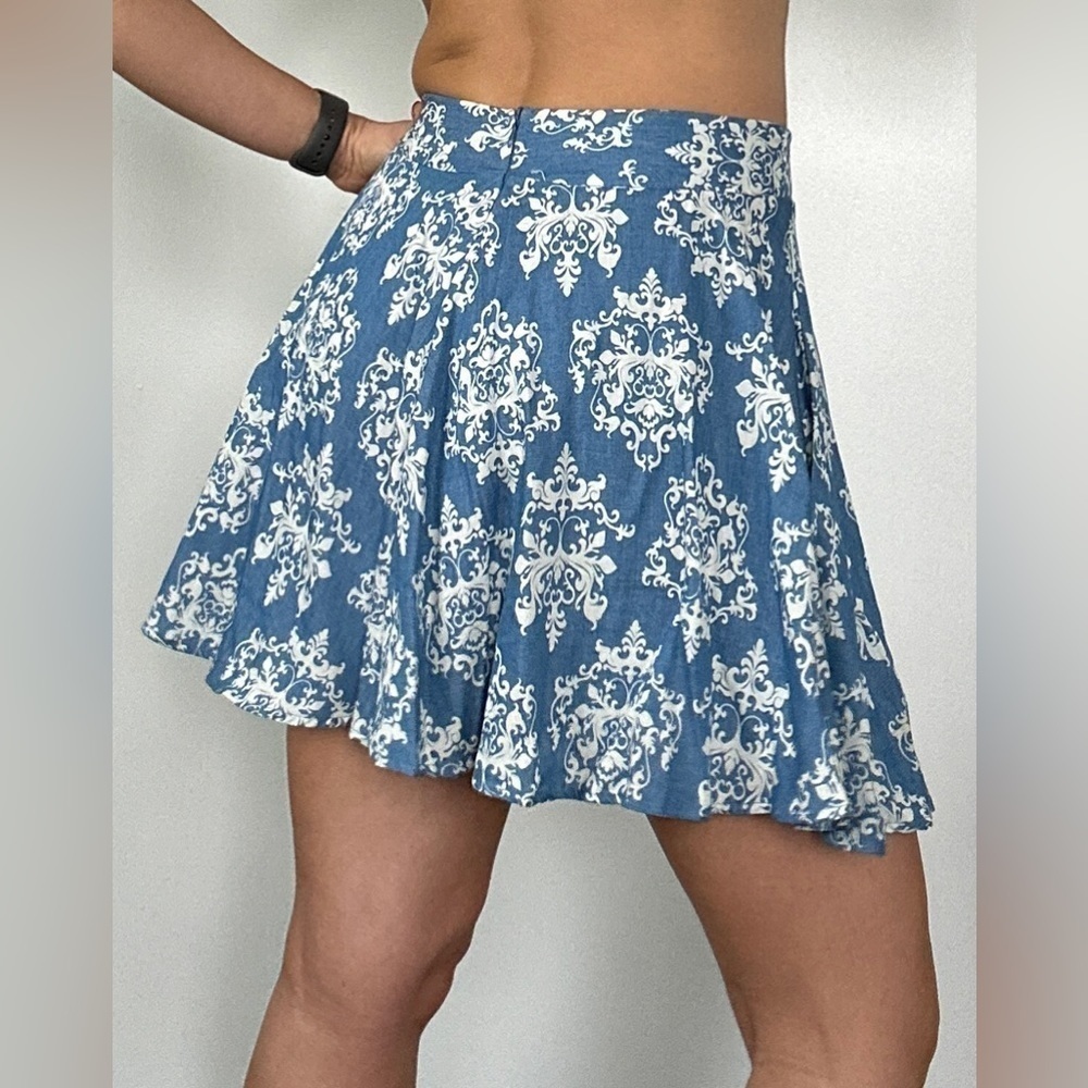 LF Mika & Gala Skirt blue with white embellishments size M - Picture 2 of 8